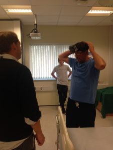 360 video filming nhs