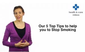 Our 5 top tips to help you stop smoking video - stoptober 